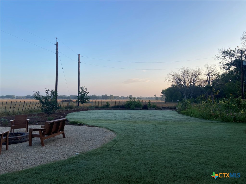 162 Friedens Church Road Seguin, TX 78155 - Photo 25 of 33 a view of a sitting area with furniture and garden