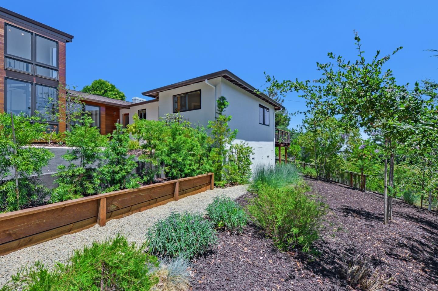 2839 Hillside Drive Burlingame, CA 94010 - Photo 34 of 43 a house view with a garden space