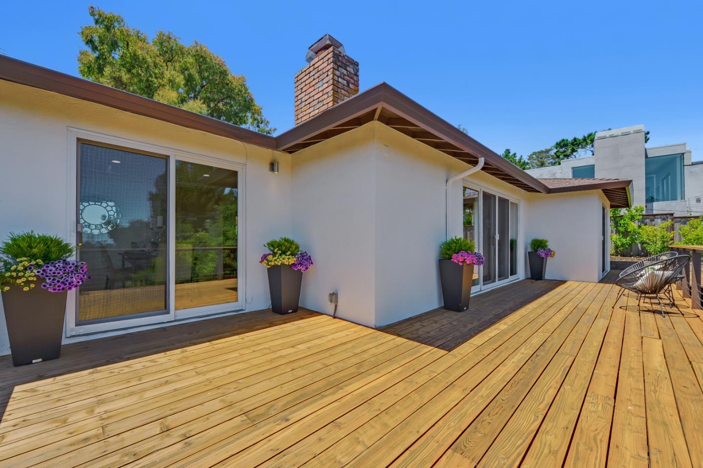 2839 Hillside Drive Burlingame, CA 94010 - Photo 38 of 43 a view of a house with pool and porch
