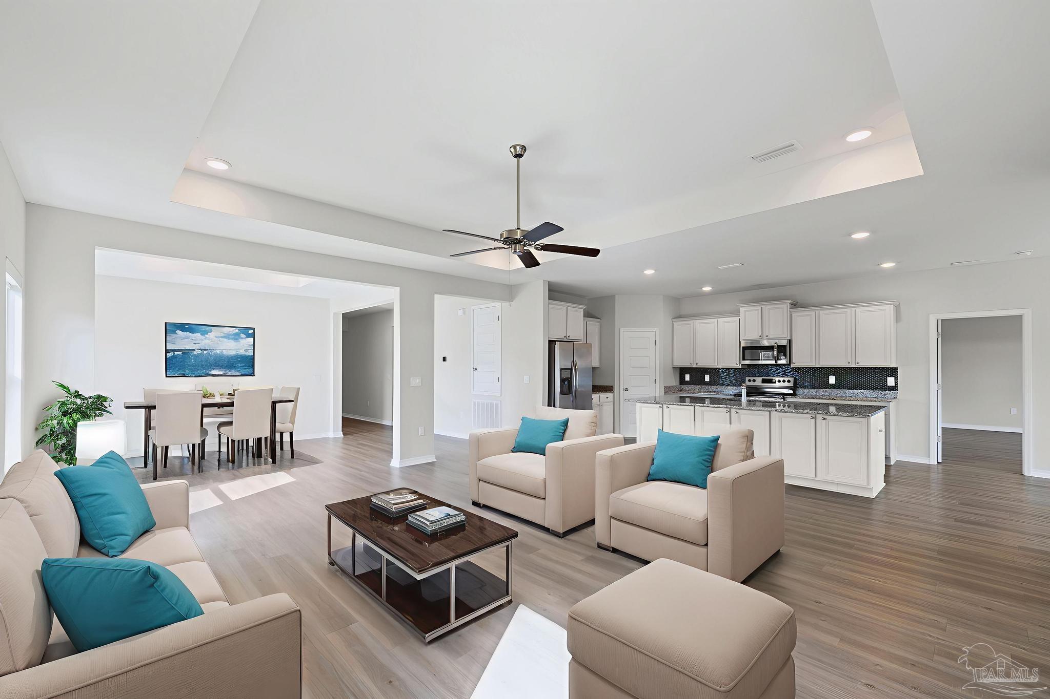 705 Hesed Court Cantonment, FL 32533 - Photo 3 of 71 VIRTUALLY STAGED GREATROOM