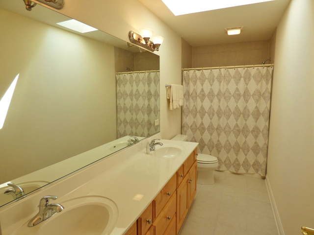 S130 Forbes Drive Geneva, IL 60134 - Photo 29 of 45 a bathroom with a tub sink and mirror