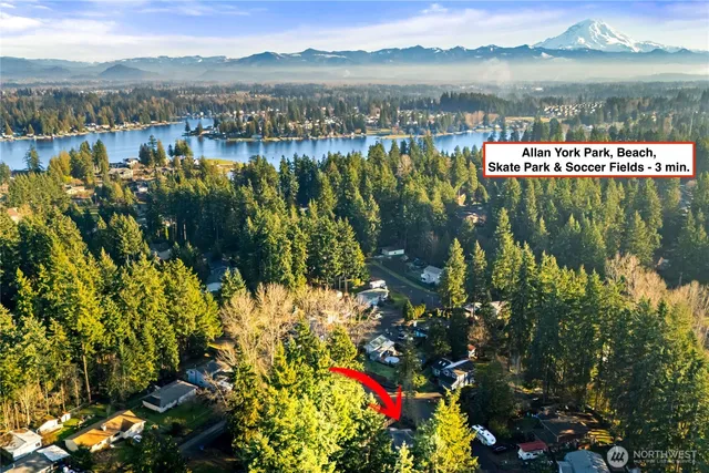 a view of lake and mountain view