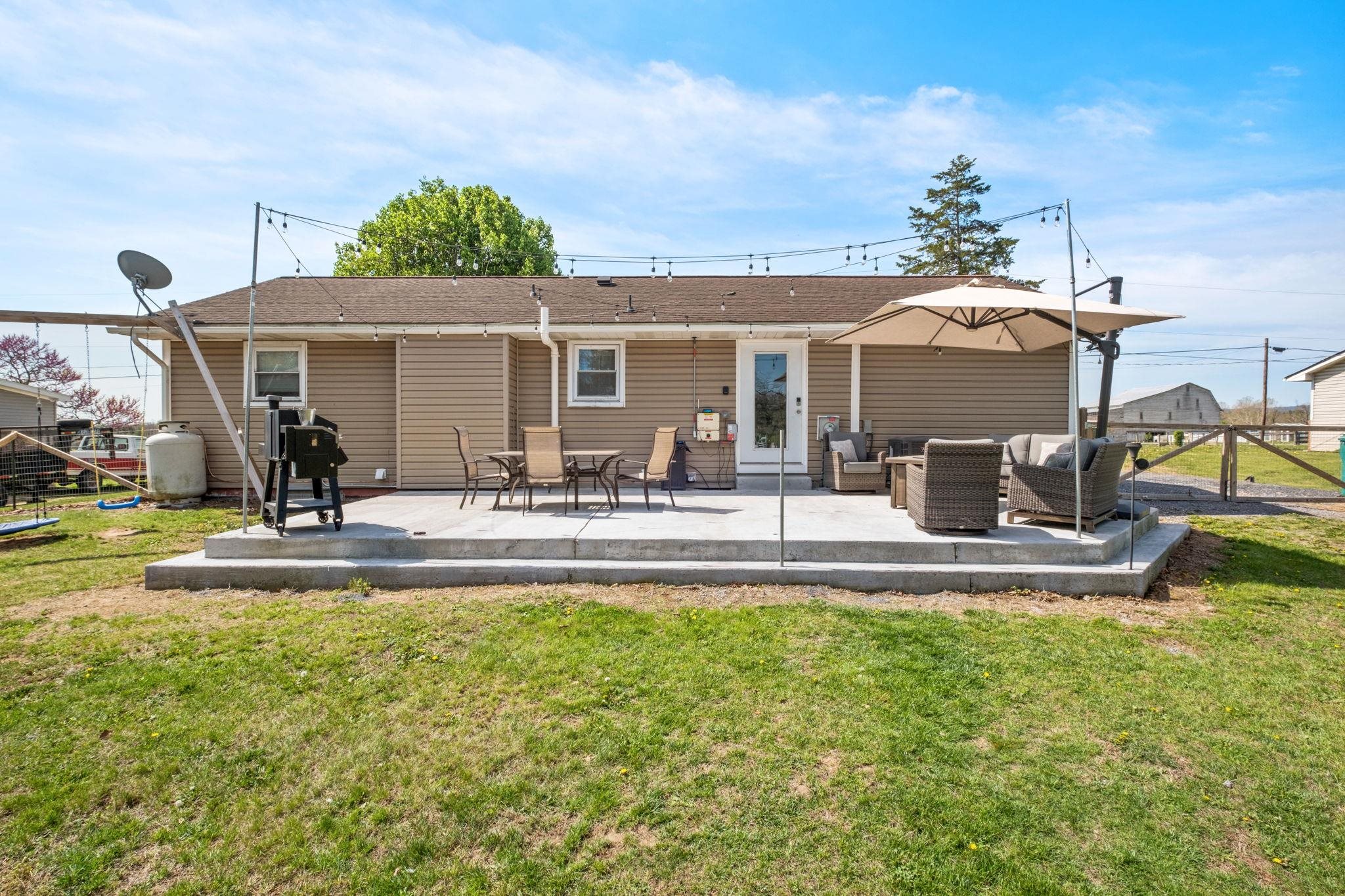 8208 George Wine Road Bridgewater, VA 22812 - Photo 24 of 27 a view of a swimming pool with a patio