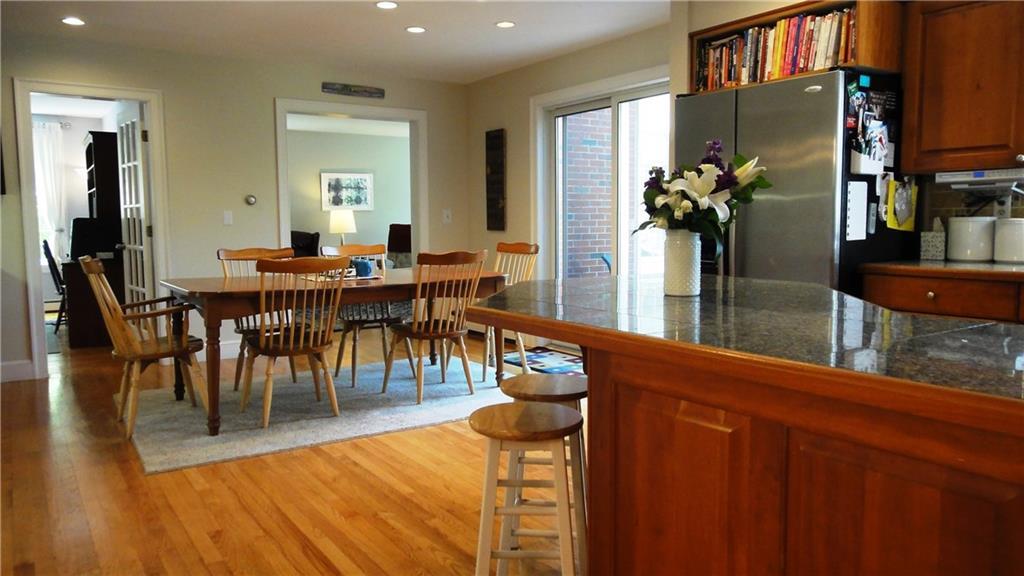 56 Stonegate Road Cape Elizabeth, ME 04107 - Photo 5 of 35 Kitchen with dining area, looking...