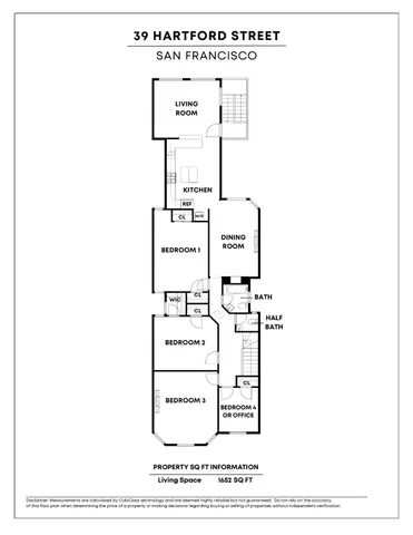 $1,399,000 | 39 Hartford Street, San Francisco, CA 94114