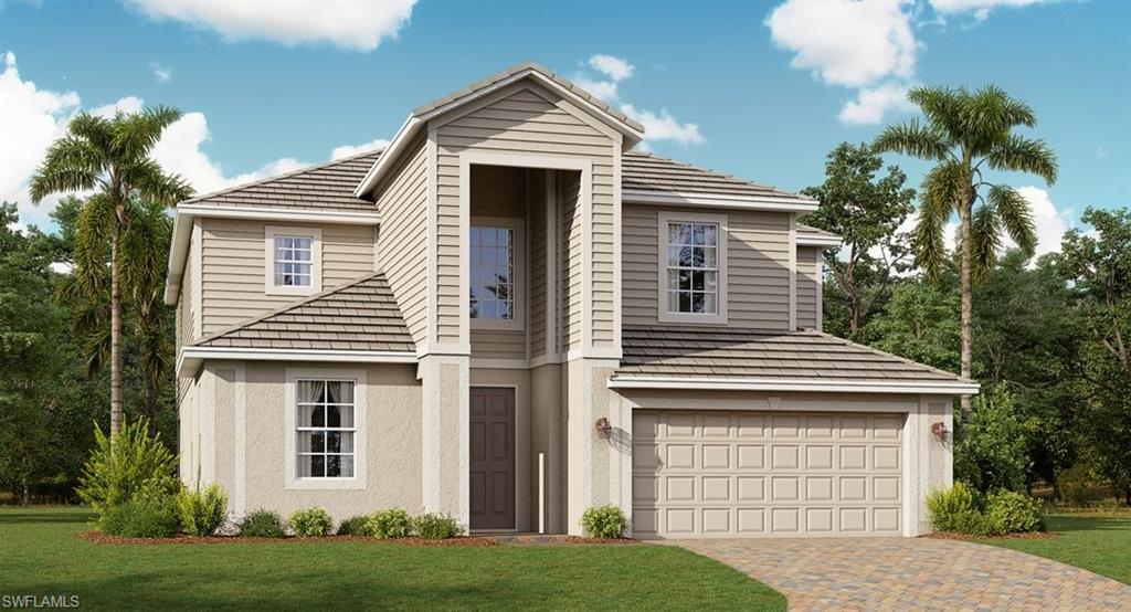 3854 Passion Vine Drive Fort Myers, FL 33905 - Photo 1 of 1 a front view of a house with a yard