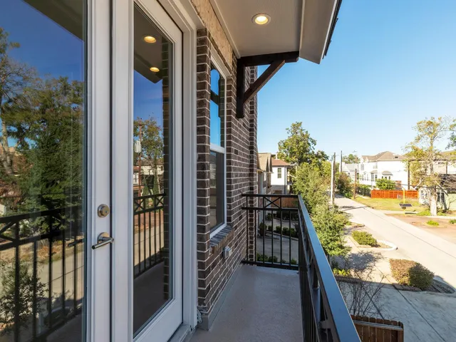 a view of front door of house