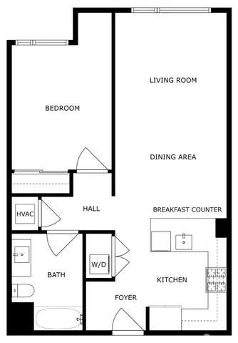 a black and white photo of a bench