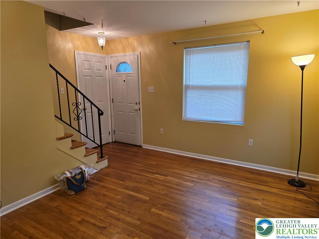 127 East Lynnwood Street Allentown, PA 18103 - Photo 20 of 34 a view of an entryway with wooden floor and door