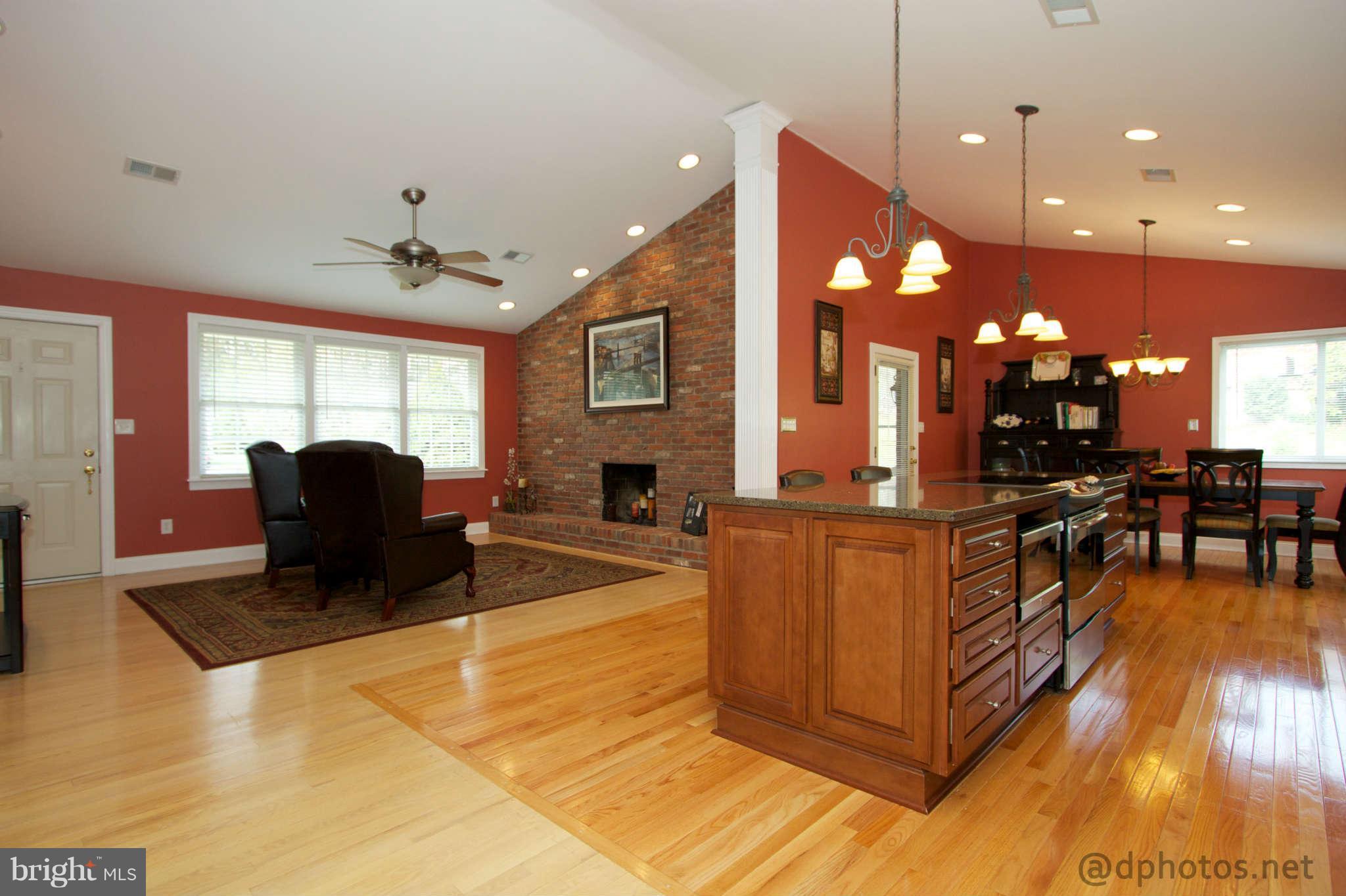 1315 Murgatroyd Road Fallston, MD 21047 - Photo 7 of 30 a living room with furniture and a flat screen tv