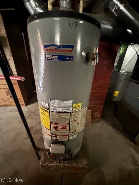 805 Rudyard Road Cleveland, OH 44110 - Photo 36 of 45 Utilities with gas water heater