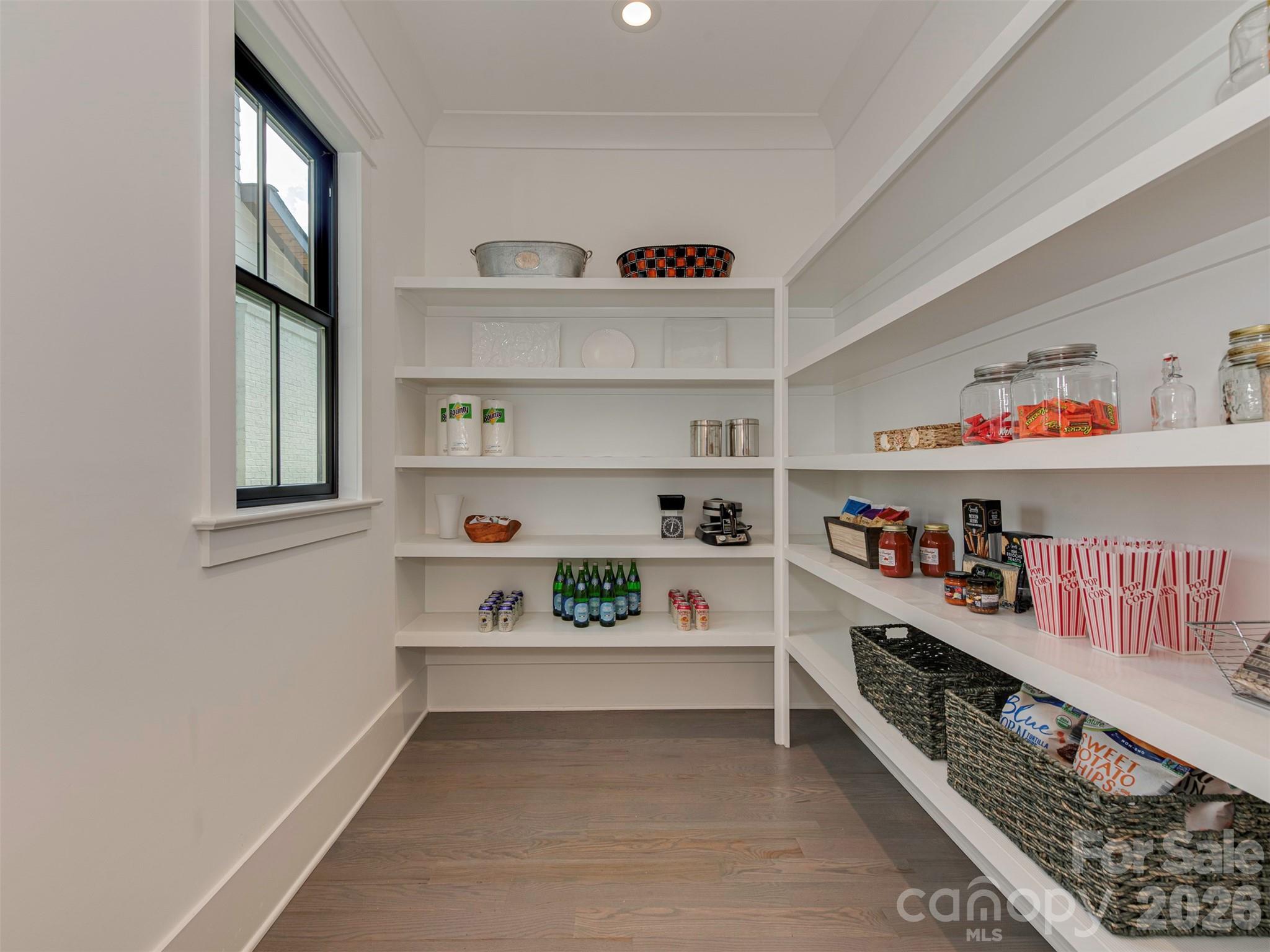 4009 Ridgecrest Avenue Charlotte, NC 28211 - Photo 17 of 43 a view of an empty room with shelves