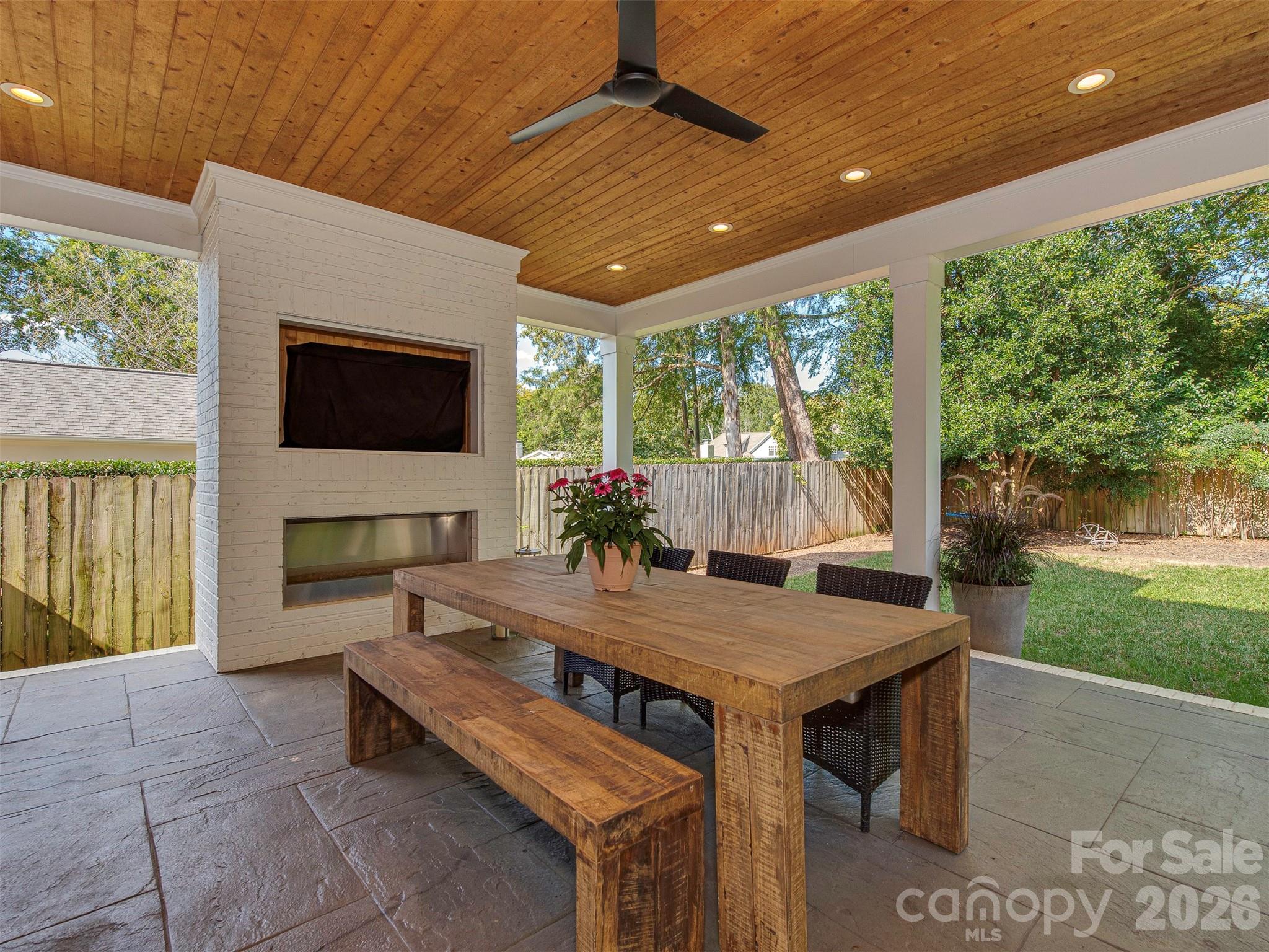 4009 Ridgecrest Avenue Charlotte, NC 28211 - Photo 19 of 43 a view of a patio with furniture