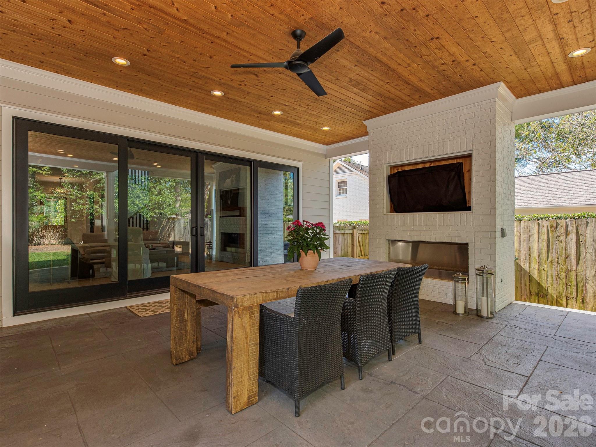 4009 Ridgecrest Avenue Charlotte, NC 28211 - Photo 20 of 43 a view of a dining room with furniture window and outside view