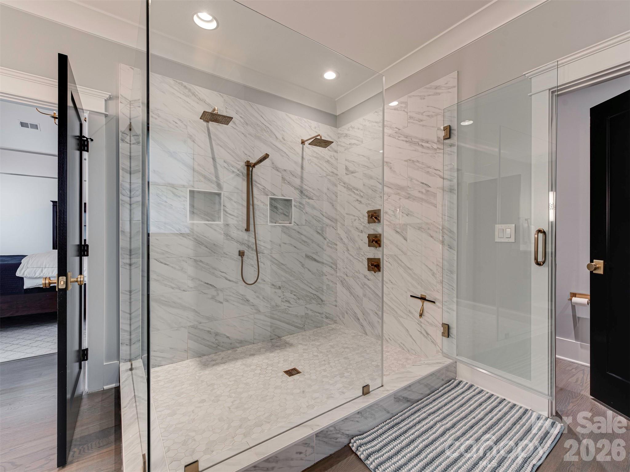 4009 Ridgecrest Avenue Charlotte, NC 28211 - Photo 36 of 43 a bathroom with a shower