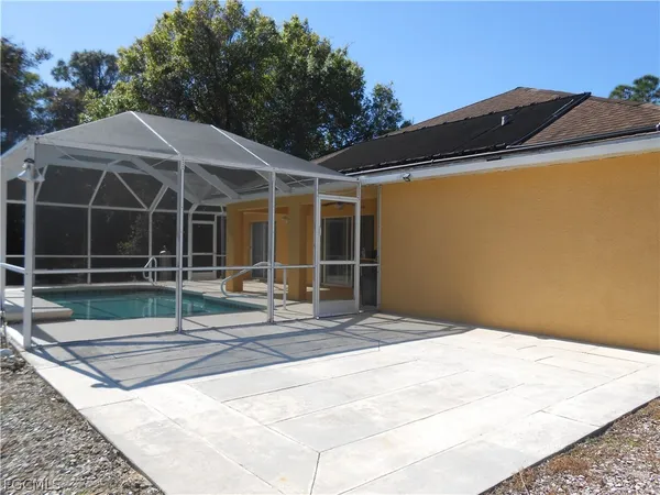 a view of outdoor space and yard