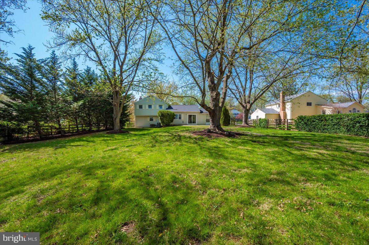 17305 Hoskinson Road Poolesville, MD 20837 - Photo 44 of 81 a view of a backyard with large trees
