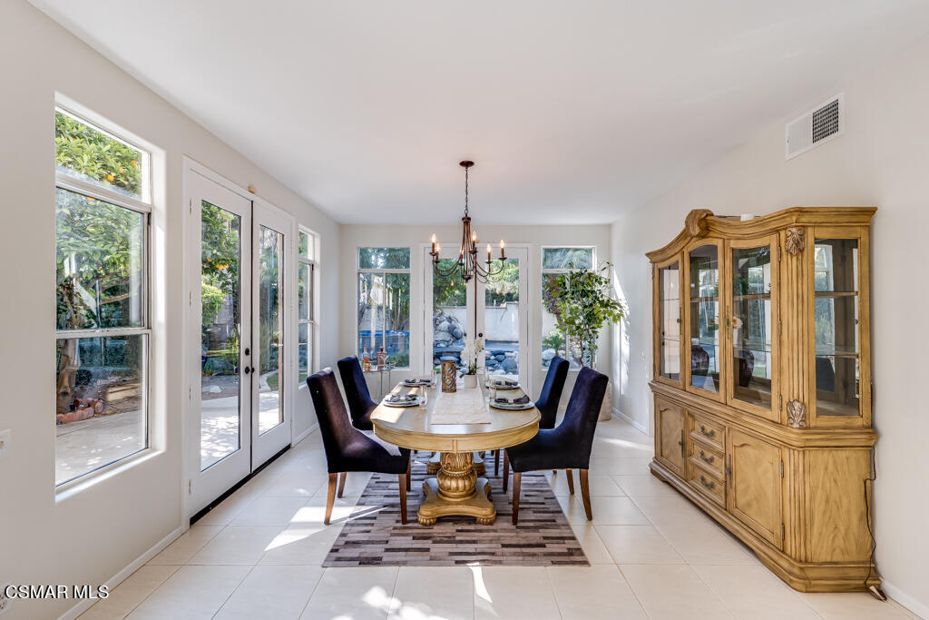 11292 Broadview Drive Moorpark, CA 93021 - Photo 17 of 58 a view of a dining room with furniture window and outside view
