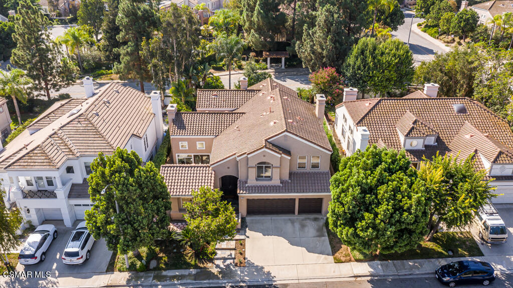 11292 Broadview Drive Moorpark, CA 93021 - Photo 56 of 58 an aerial view of a house