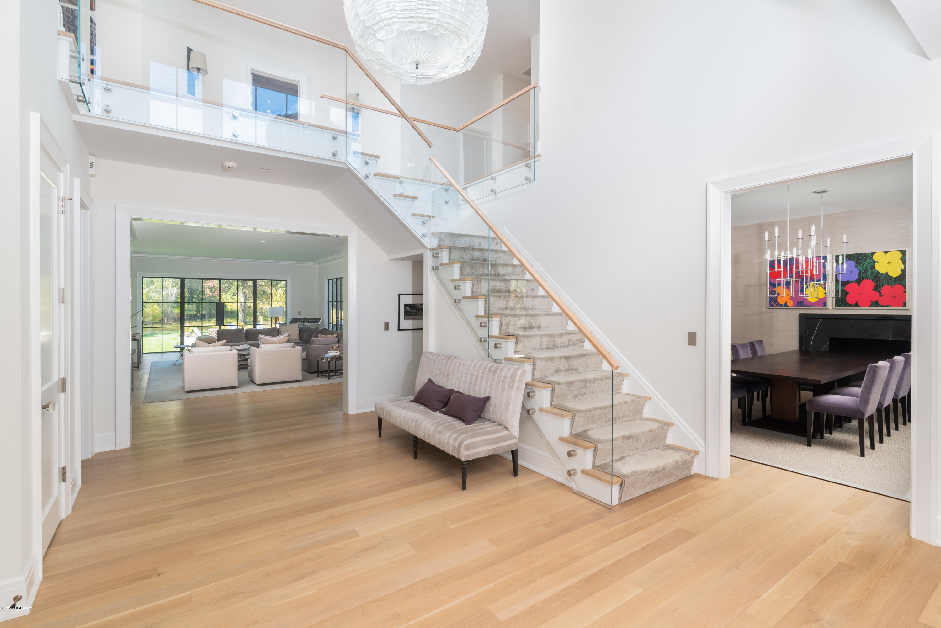 201 Clapboard Ridge Road Greenwich, CT 06831 - Photo 2 of 28 a view of entryway livingroom and hall with wooden floor