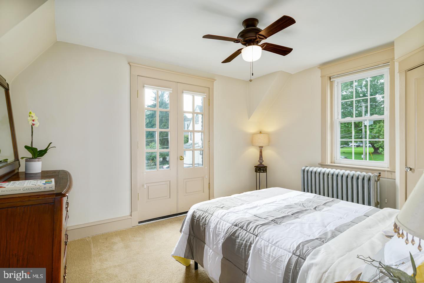 54 Wellington Road Ardmore, PA 19003 - Photo 17 of 26 a bedroom with a bed and a window