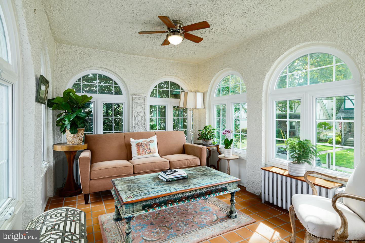 54 Wellington Road Ardmore, PA 19003 - Photo 7 of 26 a living room with furniture and a large window