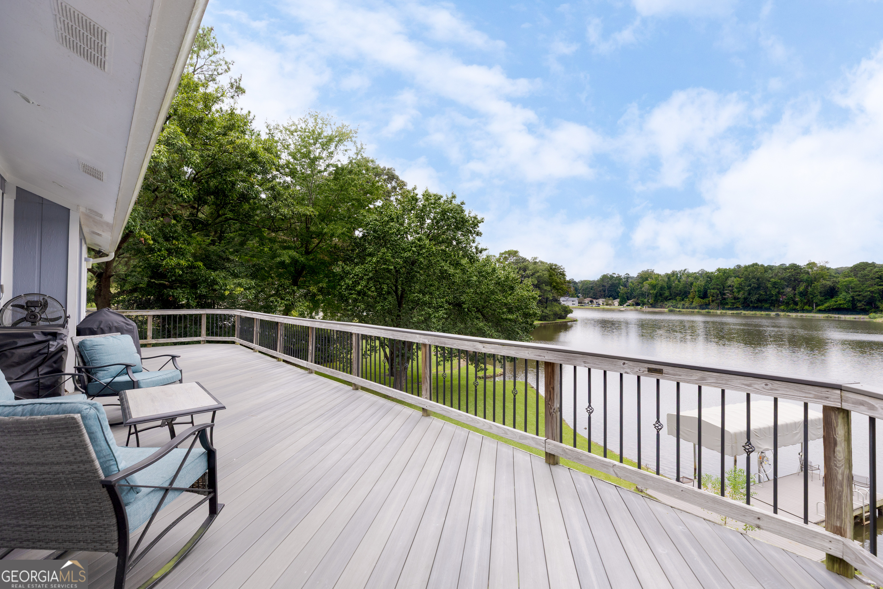 104 Breeze Point Trail Warner Robins, GA 31088 - Photo 1 of 1 a view of balcony with furniture and trees