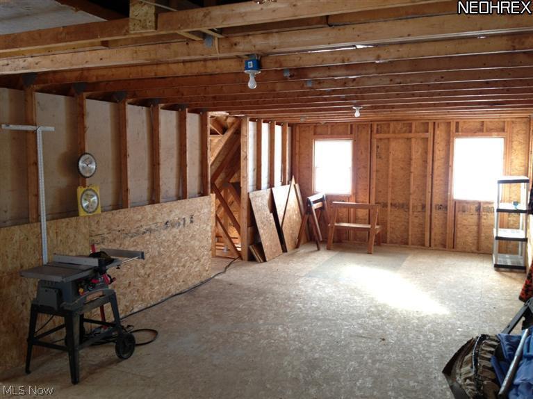 4141 Wood Road Madison, OH 44057 - Photo 19 of 21 INSIDE OF BARN, PARTIALLY FINISHED LOFT