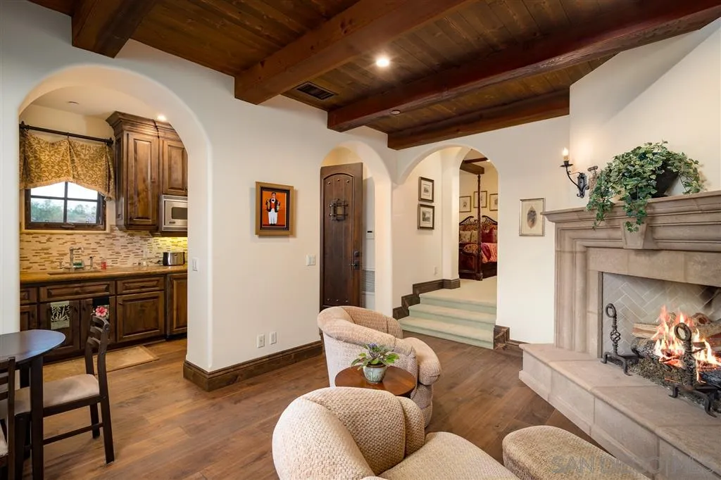 6266 Strada Fragante Rancho Santa Fe, CA 92091 - Photo 23 of 25 a living room with furniture and wooden floor
