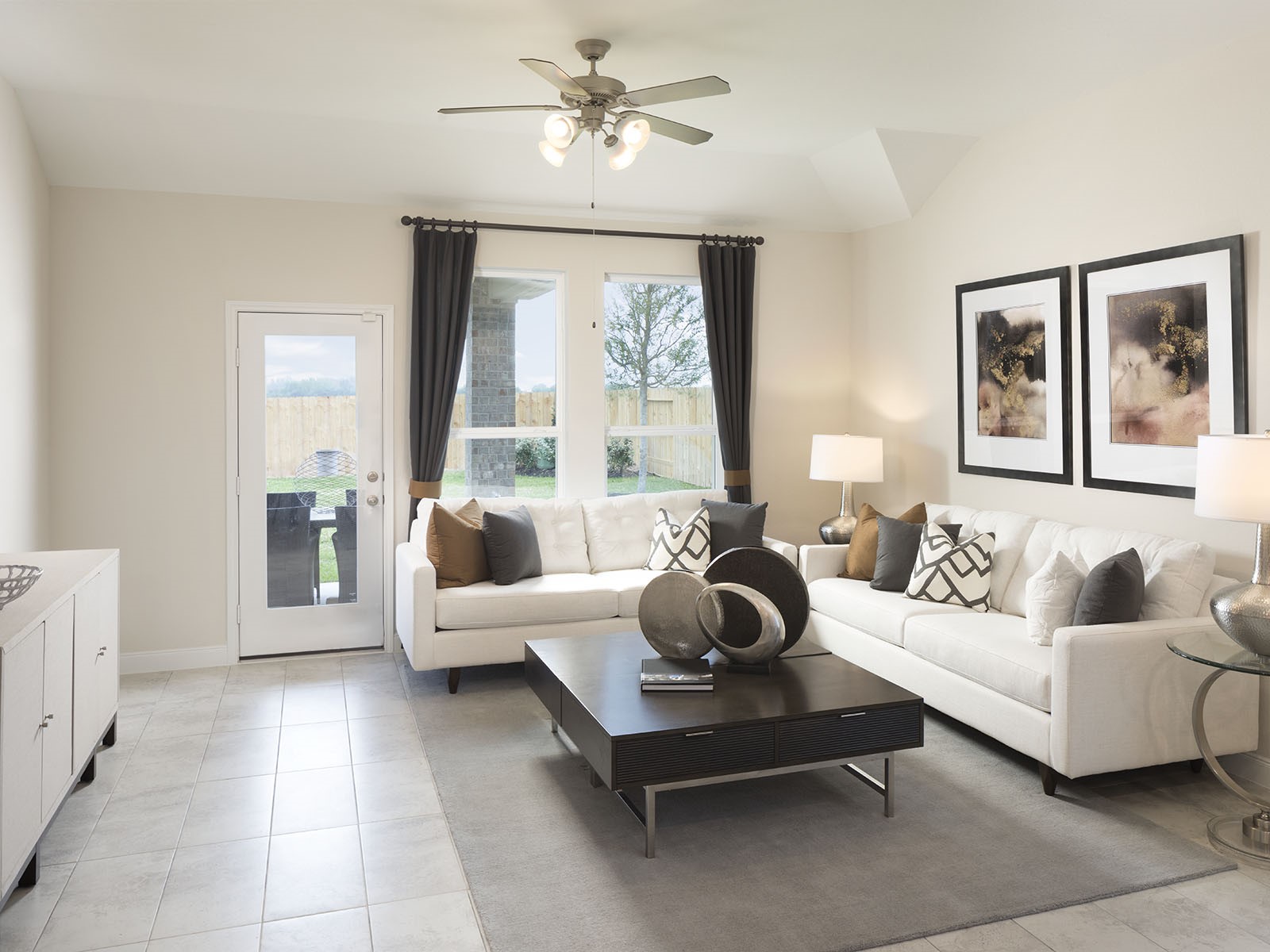 16254 Parish Pointe Court Conroe, TX 77302 - Photo 3 of 14 a living room with furniture and a large window