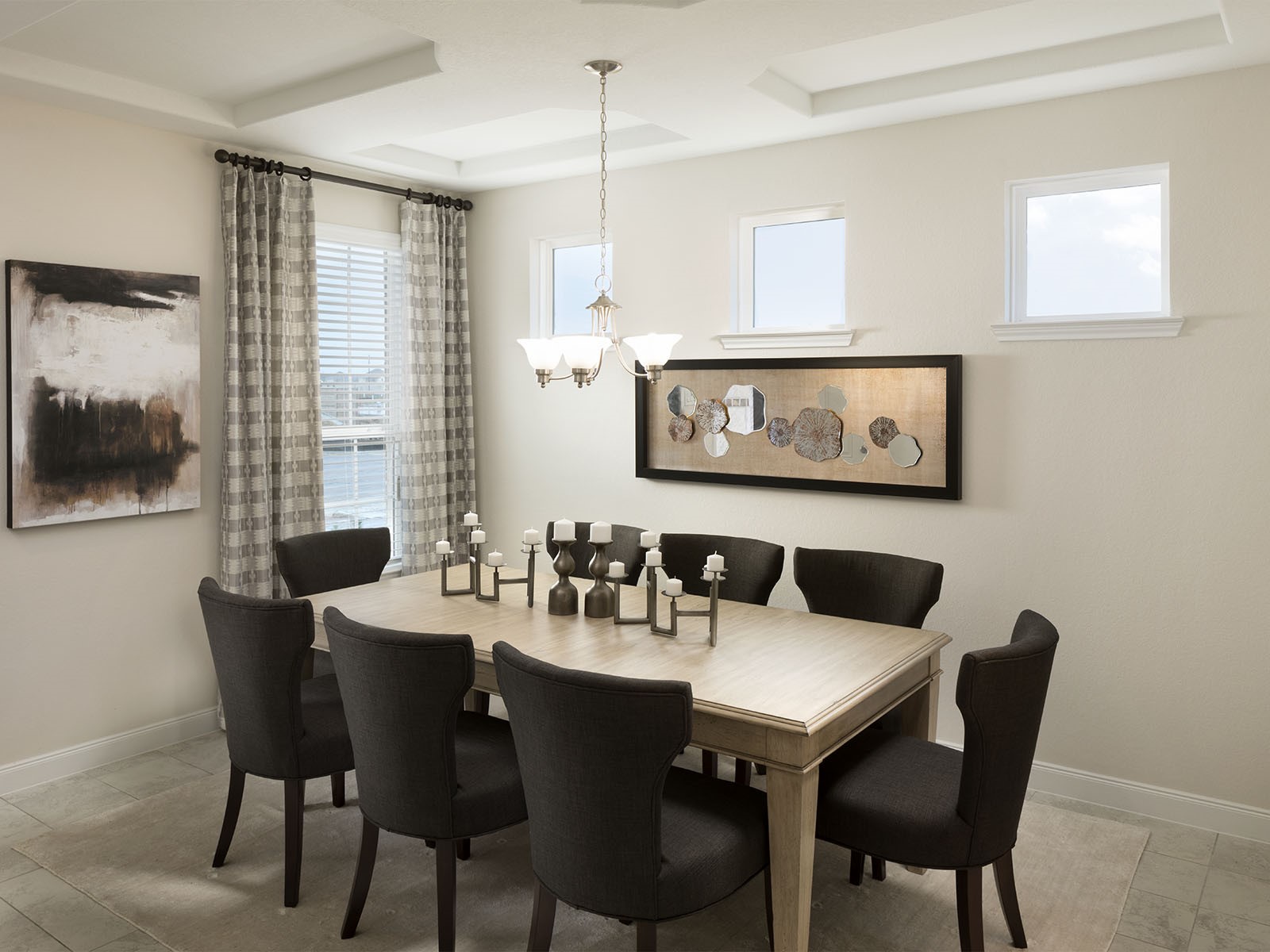 16254 Parish Pointe Court Conroe, TX 77302 - Photo 5 of 14 a view of a dining room with furniture and window