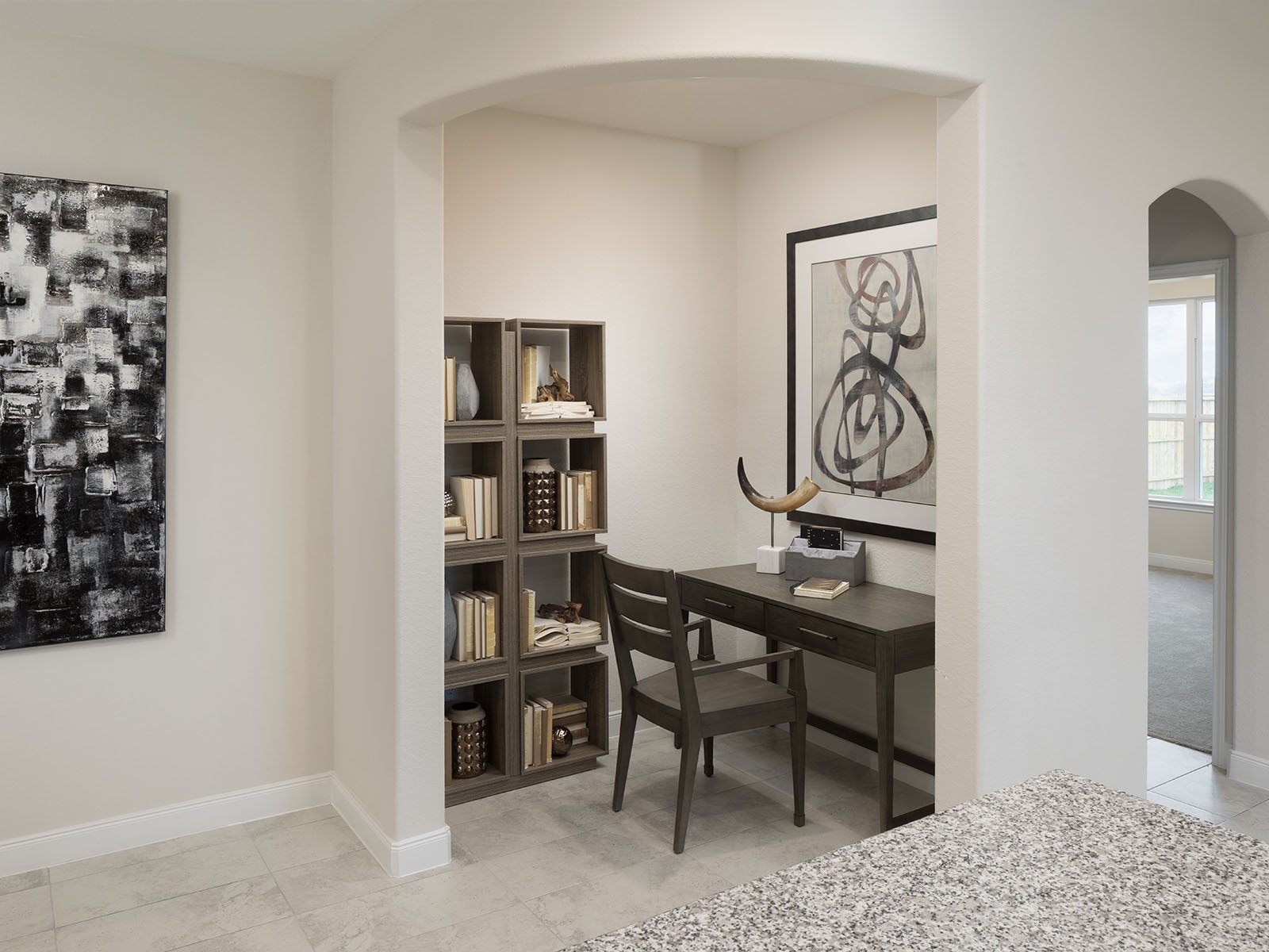16254 Parish Pointe Court Conroe, TX 77302 - Photo 10 of 14 a view of a workspace with furniture