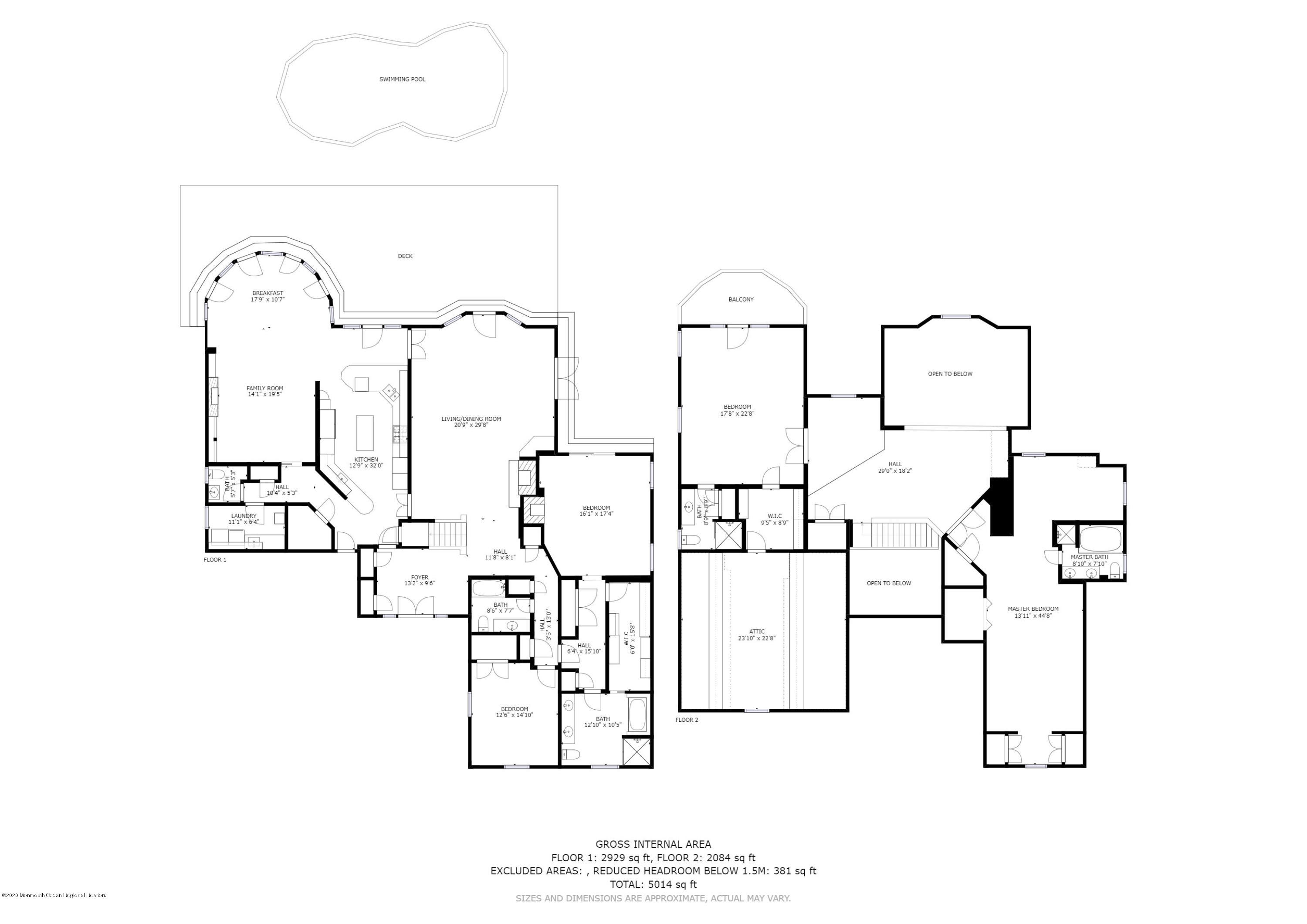 640 Oceanview Road Brielle, NJ 08730 - Photo 66 of 66 640 Oceanview Rd in Brielle Floorplan UN