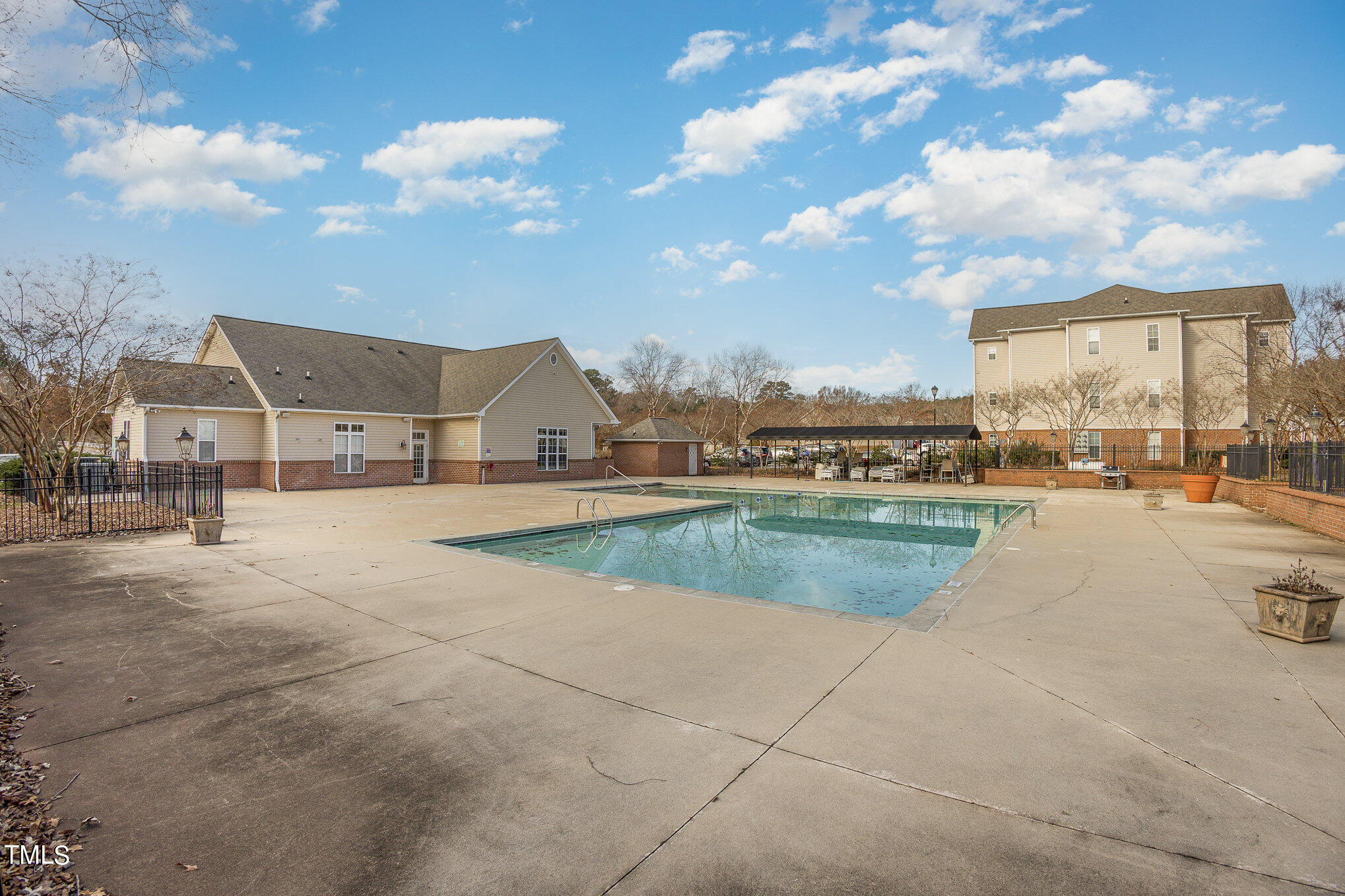 2500 Friedland Place, Unit 302 Raleigh, NC 27617 - Photo 14 of 15 a view of residential houses with outdoor space and lakeside