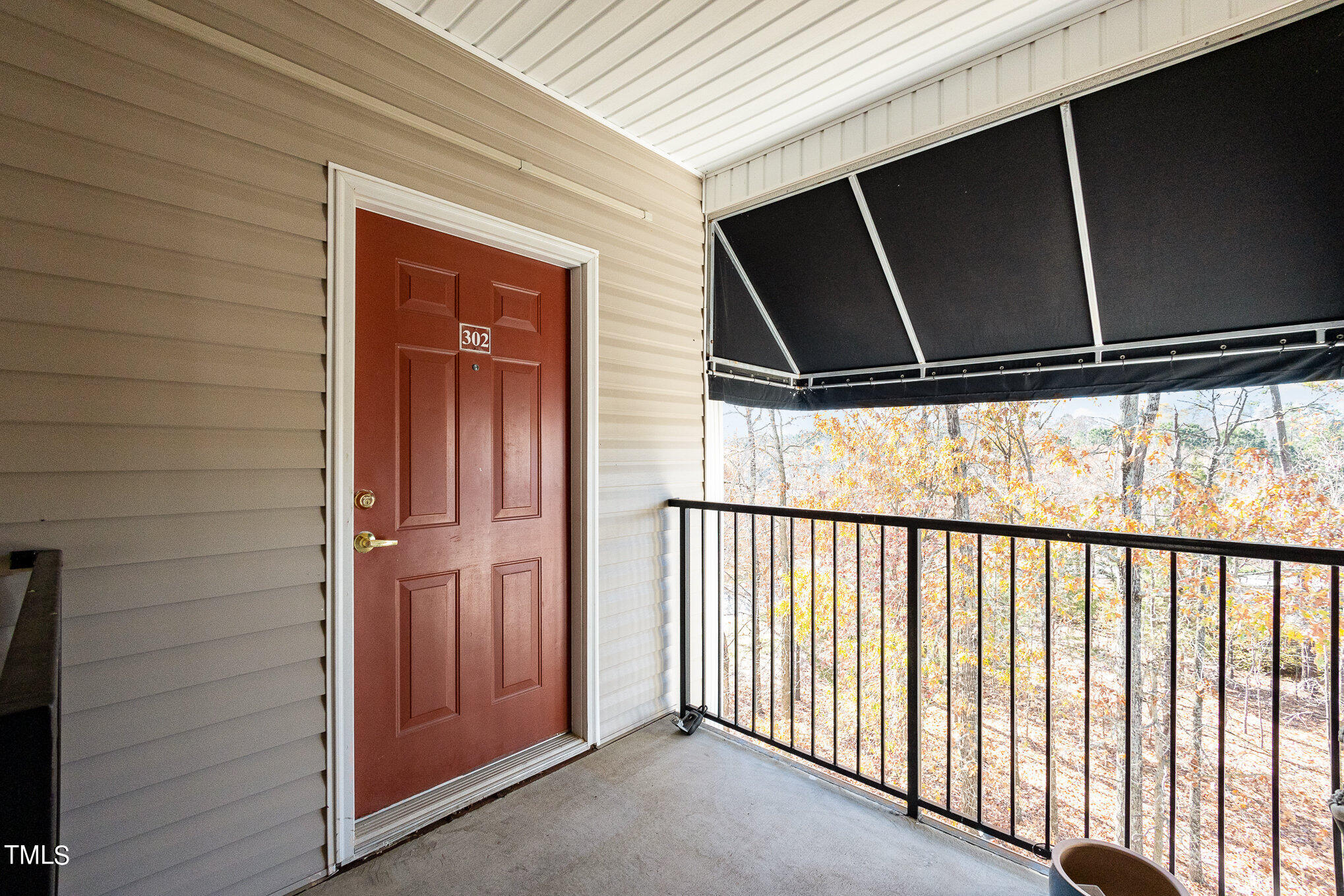 2500 Friedland Place, Unit 302 Raleigh, NC 27617 - Photo 2 of 15 a view of a balcony