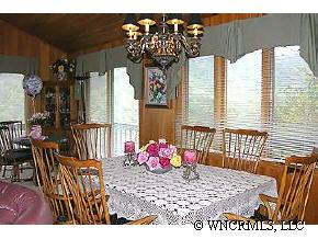 544 Brown Ridge Road Maggie Valley, NC 28751 - Photo 7 of 12 a bedroom with a bed and a window