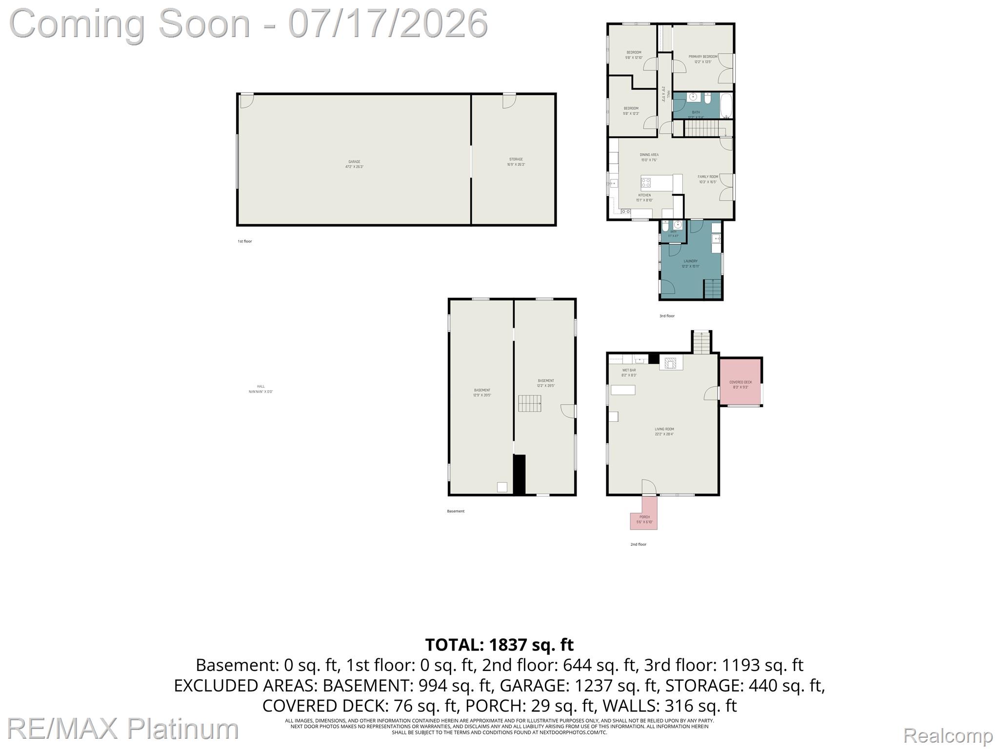 4205 Musson Road Howell, MI 48855 - Photo 23 of 23 Floor plan