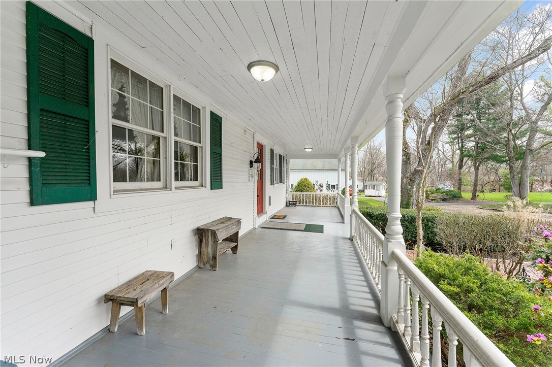 1815 Wick Campbell Road Hubbard, OH 44425 - Photo 40 of 43 View of patio featuring covered porch