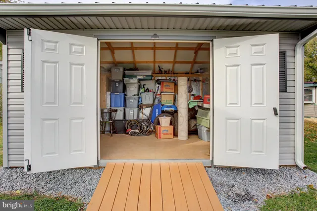 a view of storage and utility room