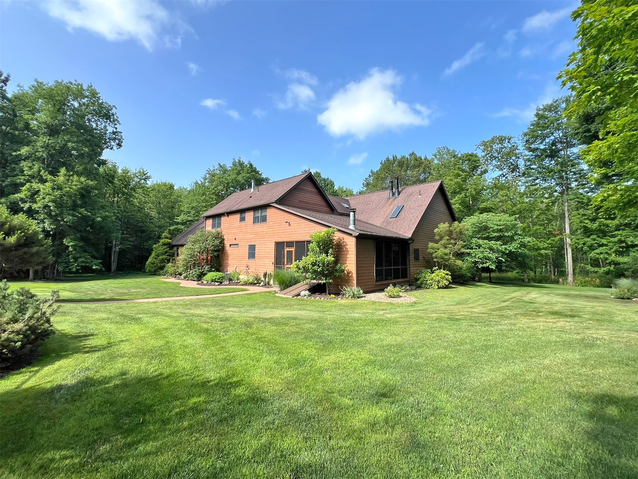 6901 Franklin Road Fairview, PA 16415 - Photo 44 of 50 Rear Angle - Large, Private Yard