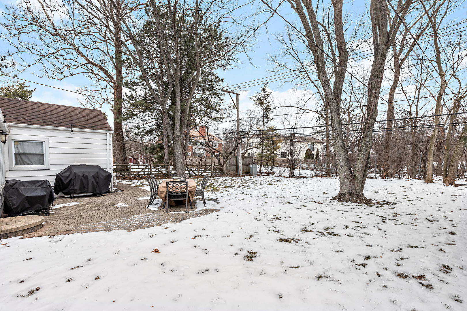 1207 Raleigh Road Glenview, IL 60025 - Photo 26 of 31 a street view covered with snow