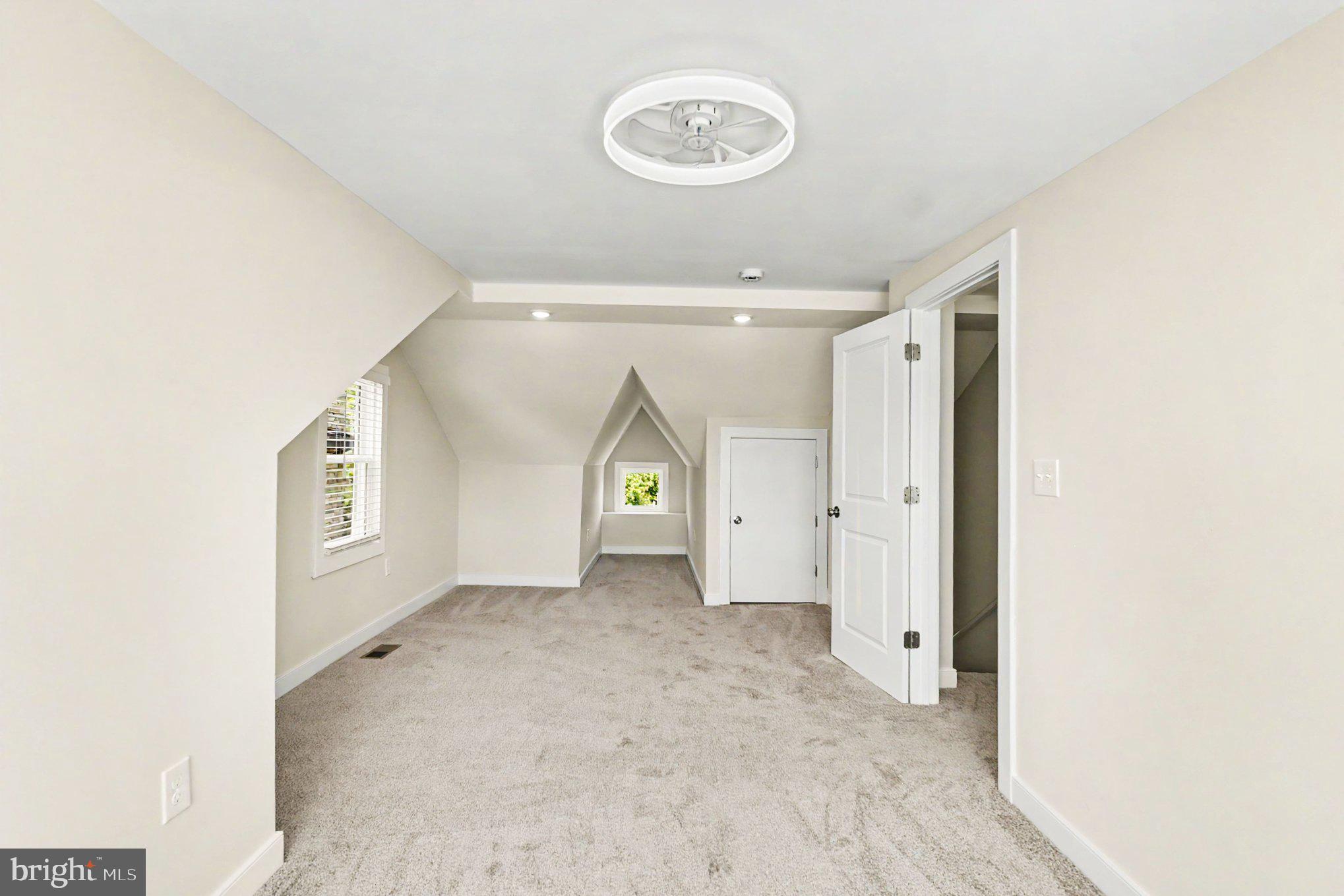9135 Cuckold Point Road Sparrows Point, MD 21219 - Photo 22 of 44 a view of an empty room with stairs and ventilation