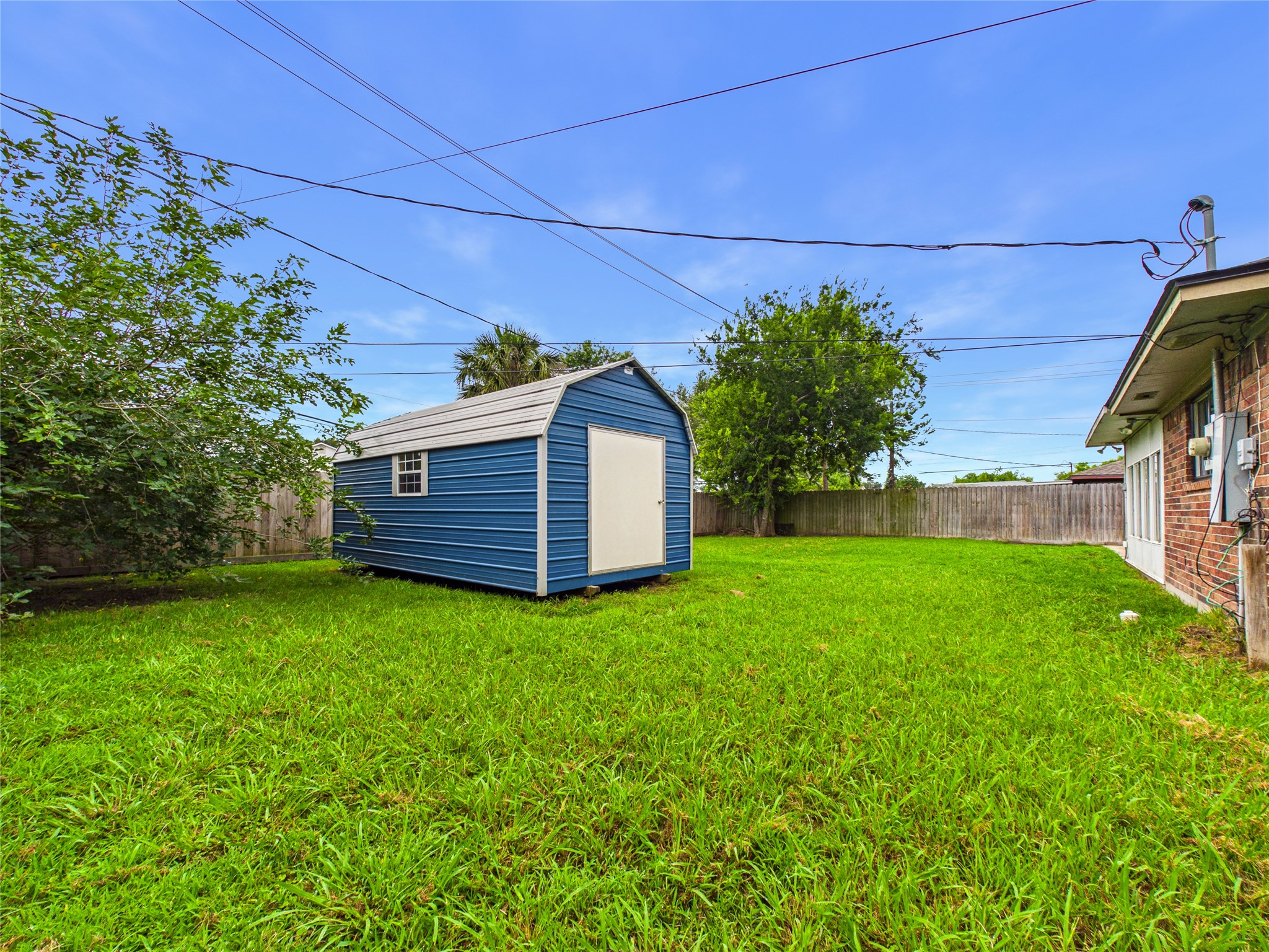 10306 Rustic Rock Road La Porte, TX 77571 - Photo 35 of 38 a view of a house with backyard