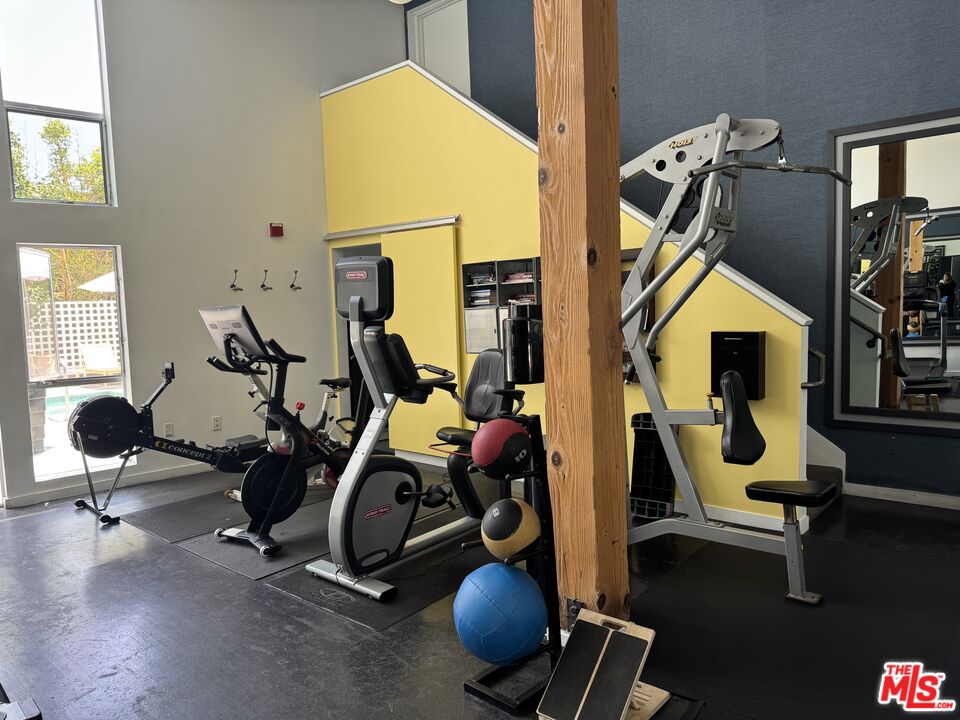 4215 Glencoe Avenue, Unit 207 Marina del Rey, CA 90292 - Photo 9 of 16 a view of a room with gym equipment