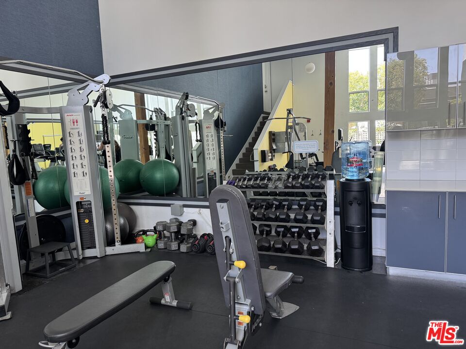 4215 Glencoe Avenue, Unit 207 Marina del Rey, CA 90292 - Photo 10 of 16 a view of a room with gym equipment