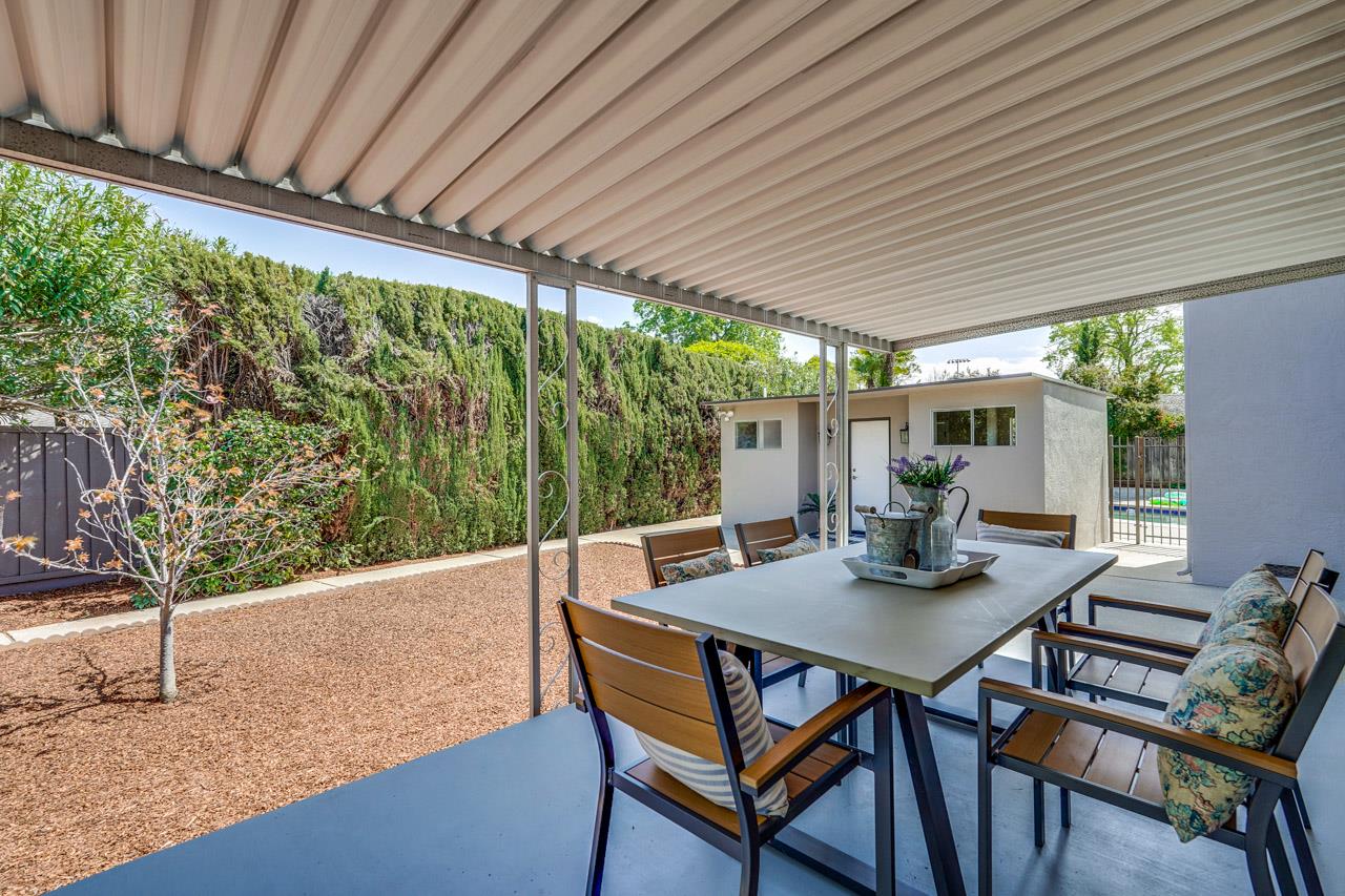 592 Torland Court Sunnyvale, CA 94087 - Photo 45 of 51 a outdoor dining space with furniture and outdoor view
