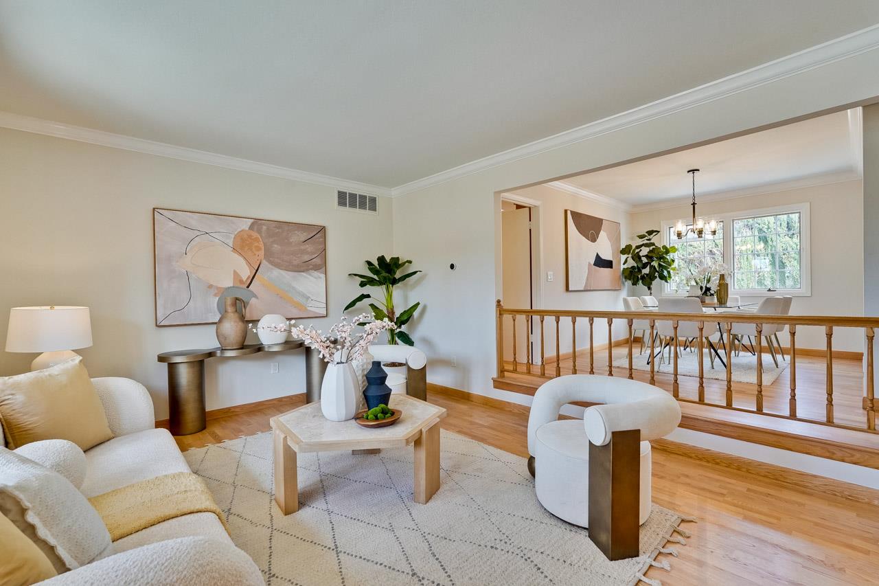 592 Torland Court Sunnyvale, CA 94087 - Photo 7 of 51 a living room with furniture and wooden floor