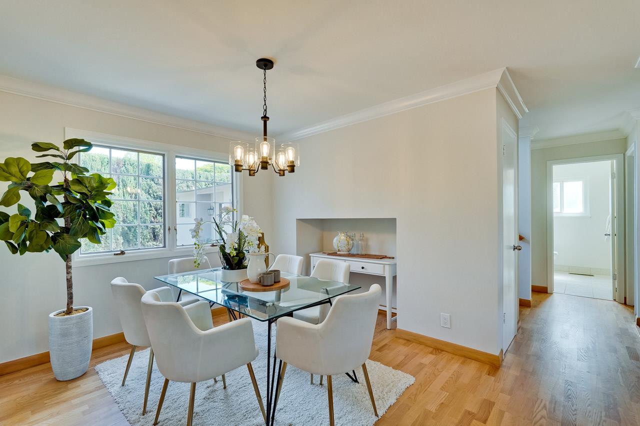 592 Torland Court Sunnyvale, CA 94087 - Photo 10 of 51 a view of a dining room with furniture window and wooden floor