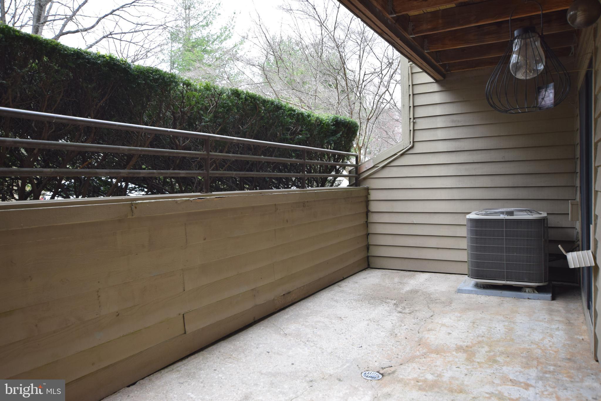 6907 Jones View Drive, Unit 1B Baltimore, MD 21209 - Photo 25 of 25 Patio is Very Private