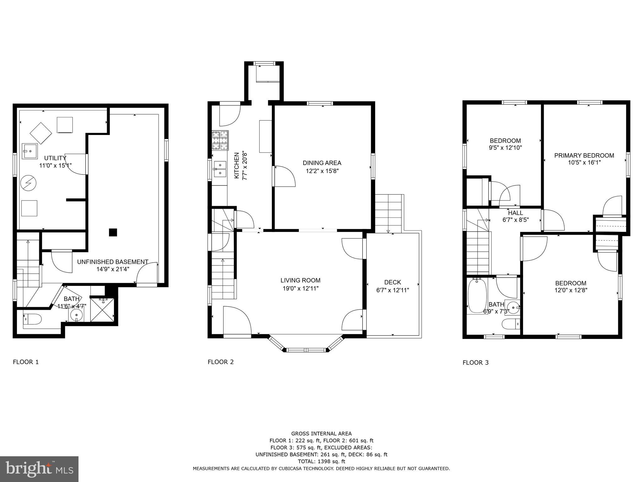 5319 Wendley Road Baltimore, MD 21229 - Photo 44 of 44 Floor Plans